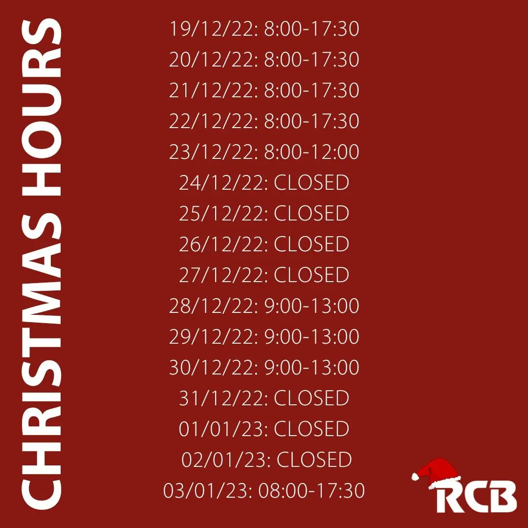 Merry Christmas! 

Our opening hours for the Parts Dept over the holiday period. 🎅🤶🎄

#christmashours #christmas #parts #agriculture #farming