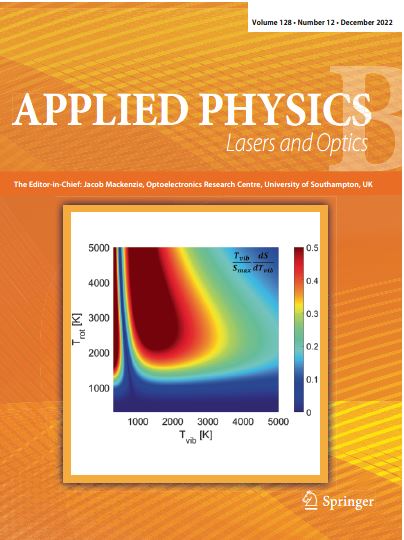 SpringerPhysics's tweet image. Check out this month’s Applied Physics B Article Highlight: springer.com/journal/340/up…
Plus a figure used from the same article for this month&apos;s cover:
springer.com/journal/340/up… 
@SpearrinLab