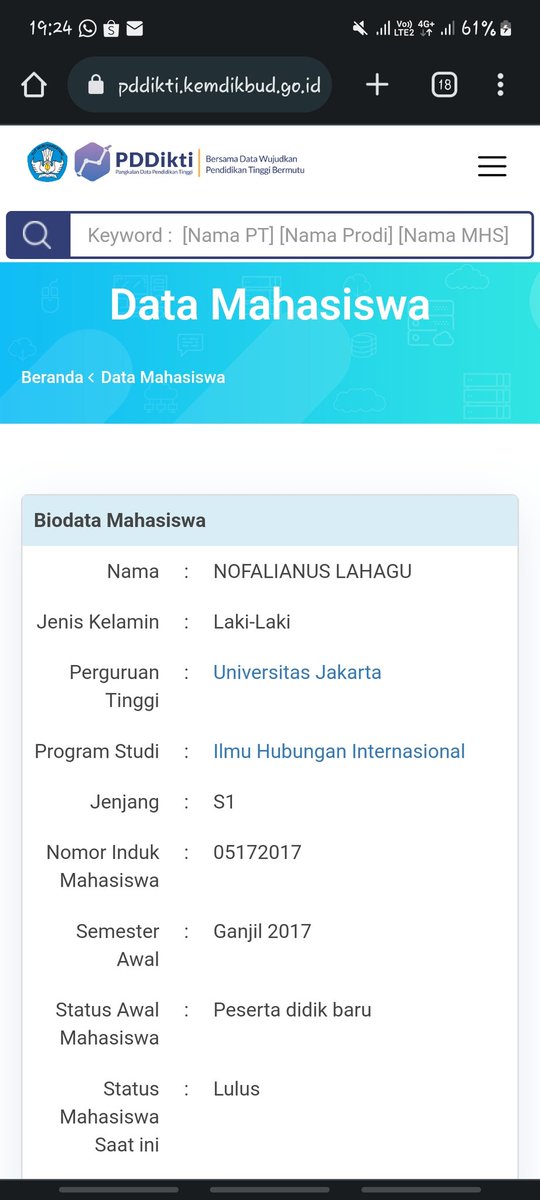 eajpark_ian's tweet photo. [HELP RT] - WANTED

🚨 NOFALIANUS LAHAGU 🚨
- Alumni Universitas Jakarta (Prodi Ilmu Hubungan Internasional)
- Pernah bekerja di Alfamart

Dia &amp; adik perempuannya telah menabrak teman saya didepan gedung #BNPB Pramuka Jakarta tanggal 09 Desember 2022 sekitar pukul 08.00 wib https://t.co/4IdU6SI2bI