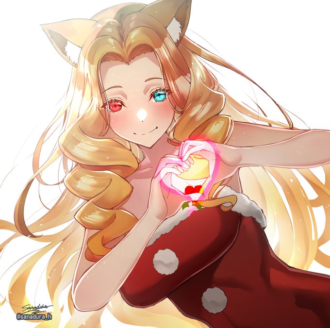 いつもありがとう…感謝します💕
#光のVTuber✨
#エオルゼアより愛をこめて 

FF14光のVTuber✨カルミアさん@Kalmia_Xillion
の星芒祭verファンアート描かせて頂きました～ 