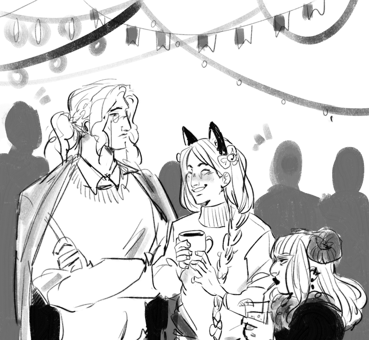 [OC]

happy holidays
when your friends (and adoptive family) really cheer for your romantic life 