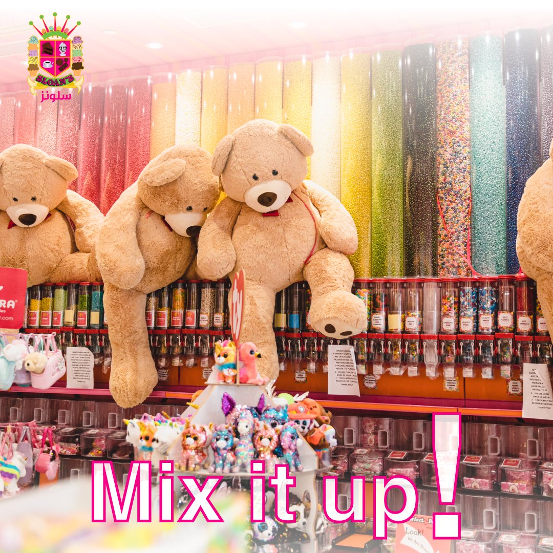 Sloans_KSA's tweet photo. استمتع باختيار تشكيلتك المميزة من حلويات سلونز اللذيذة! 

🍬🍭🍬🍭

Enjoy creating your unique selection of Sloan's yummy sweets!

#sweetmix #candy #candymix #flavors #mix #desserts #toys #candy #applecandy #candies #Classic_Sundae #نكهات_يسكريم #نكهات_مختلفة #ألعاب #مارشملو https://t.co/KVx9mkjyJk