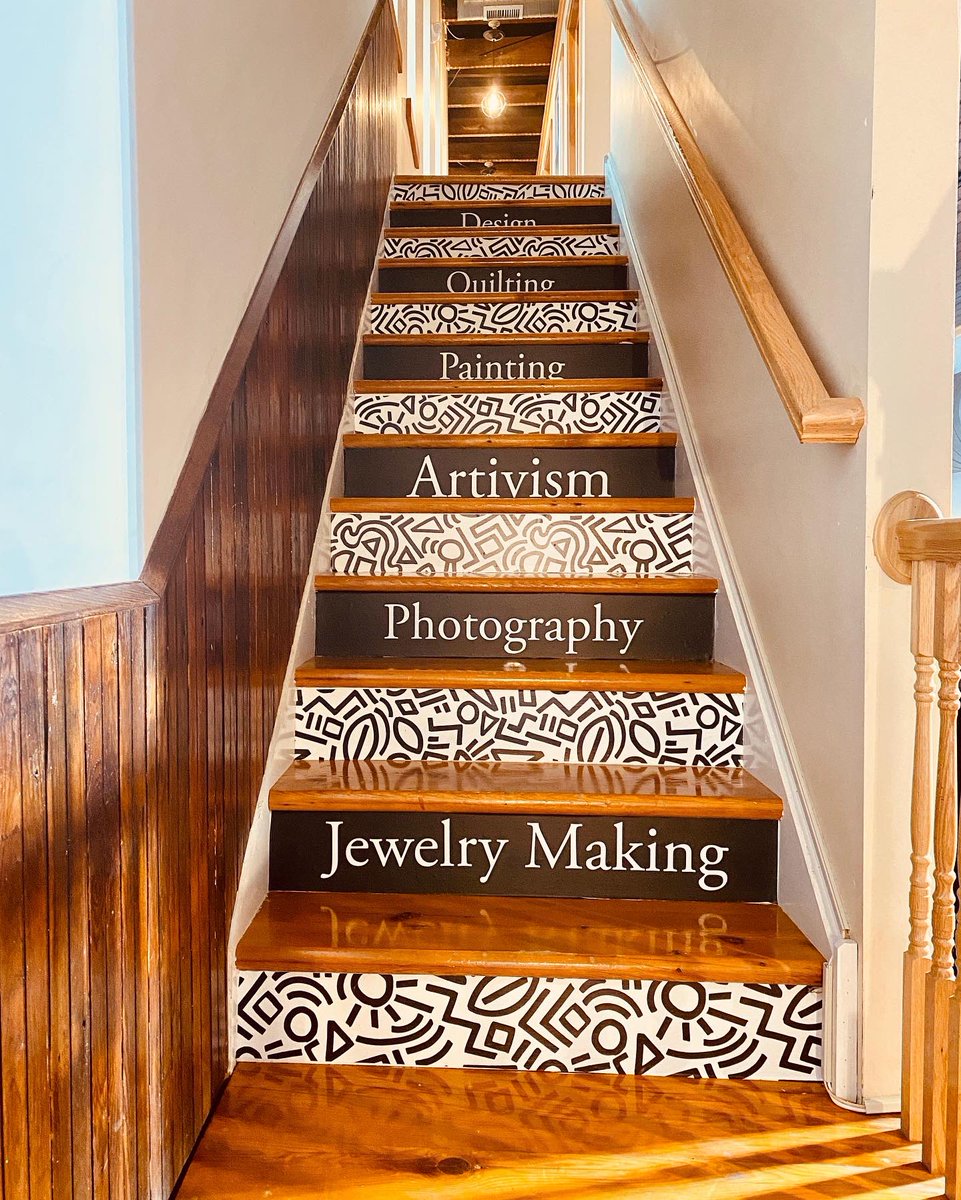 CamdenFireArt's tweet photo. The next time someone asks what type of art is made here, we can just point to the stairs and smile. π₯°
#CamdenFireWorks
#DopeArtHappensHere https://t.co/ZFdBrraqDm