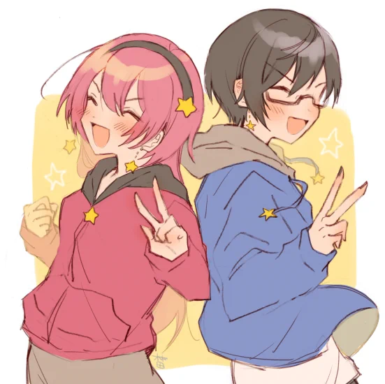 すぱ☆どりはいいぞ #むにゃーと #四季彩画 