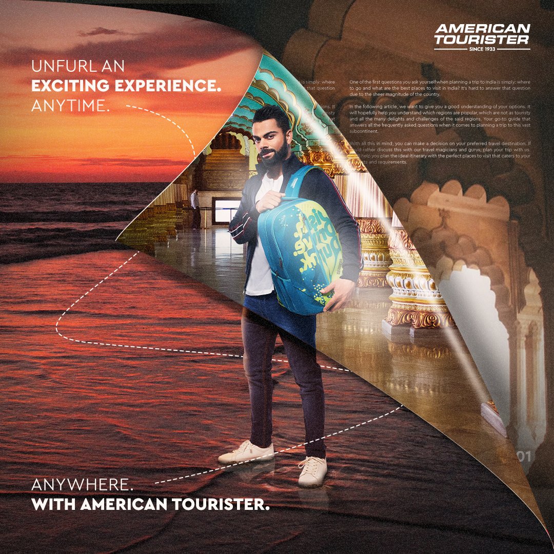 AMtouristerIN's tweet photo. Unfurl an exciting experience with American Tourister. No matter where you’re headed or what you’re planning, we have just the right bag for every adventure.
#AmericanTourister #AmericanTouristerIndia #UnfurlExperience #Explore #Wanderlust #TravelWorld #TravelSeason #WinterDiary https://t.co/5Wd5FVo7J6