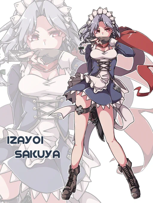 十六夜咲夜 #東方Project 