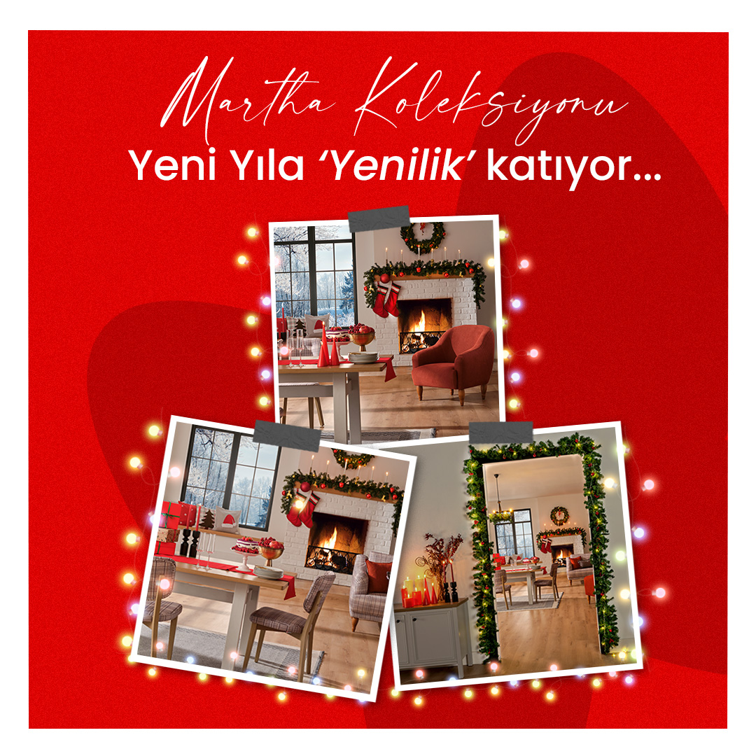 Kelebek’in en sevilen koleksiyonlarından ‘Martha’; tüm zarafeti ile yeni yılda evinize yenilik katıyor! 🥰Koleksiyonu yakından incelemeniz için kelebek.com adresimize ve tüm Kelebek mağazalarımıza bekleriz…
#KelebekMobilya #YeniYıl #HoşGeldin2023 #KanatAçalımYeniliğe