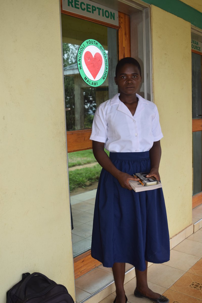 "I am student from low-income family and, without support of NAYO, I don't know where I would be today. NAYO has provided me with fees, textbooks, uniforms, and transportation, which has made it possible for me to stay in school." Marriam Rajab. @JGreenCasting