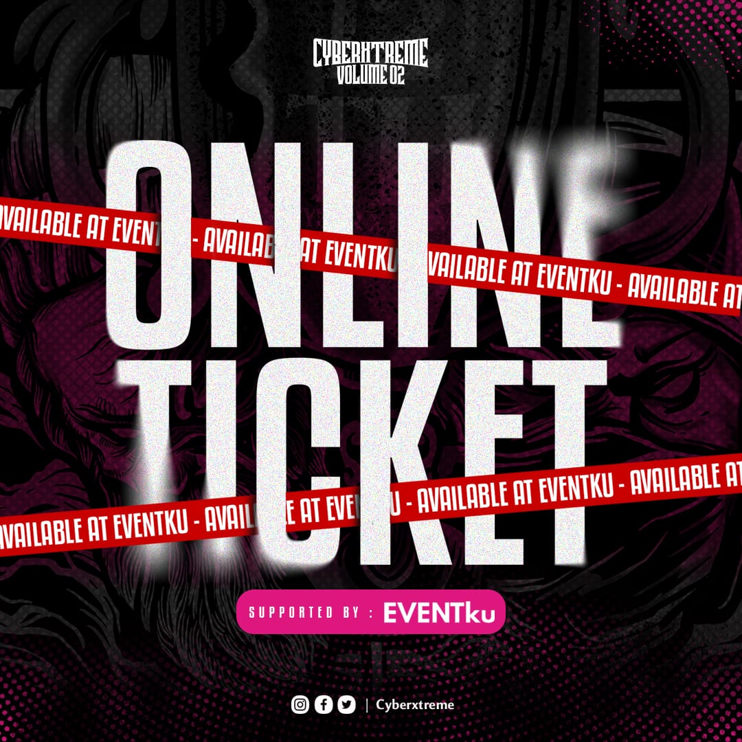 Noi_CyberXtreme's tweet photo. Release!
untuk pemesanan tiket online sudah dibuka mulai sekarang via https://t.co/WMWhmeWZBR
segera amankan tiketmu!
#cxvol02
#cyberxtreme https://t.co/qlv0ReFmhD