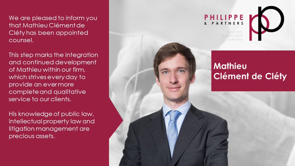 Philippe & Partners (@philippelaw) on Twitter photo 