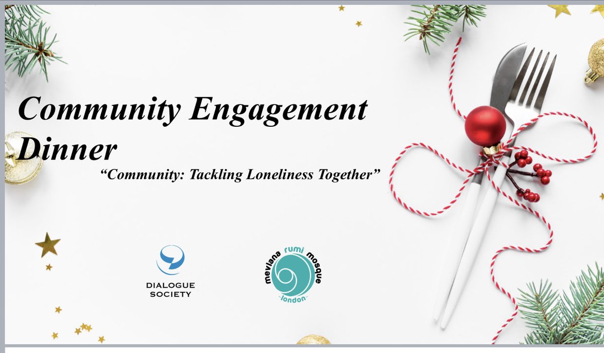 RumiMosque's tweet photo. Seeing everybody together at our #SeasonDinner is amazing. #Muslims & Non-Muslims all shoulder to shoulder paying respect towards one another’s cultures & faiths makes us #community.
Huge thanks @DialogueSociety
#RumiCommunityBreakfast wishes you a #happynewyear #2023 https://t.co/nfjGG9rLA3