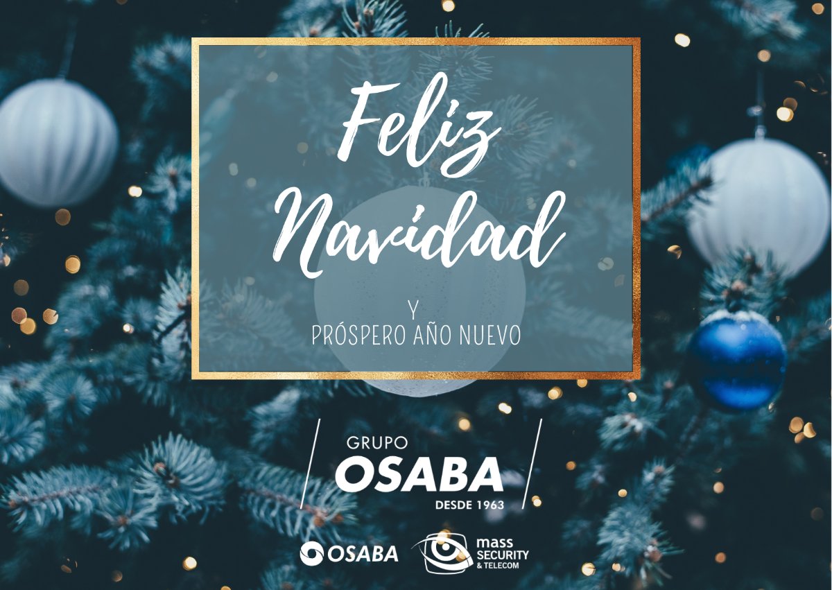 OsabaTech's tweet image. Desde OSABA te deseamos una feliz Navidad y un próspero 2023.