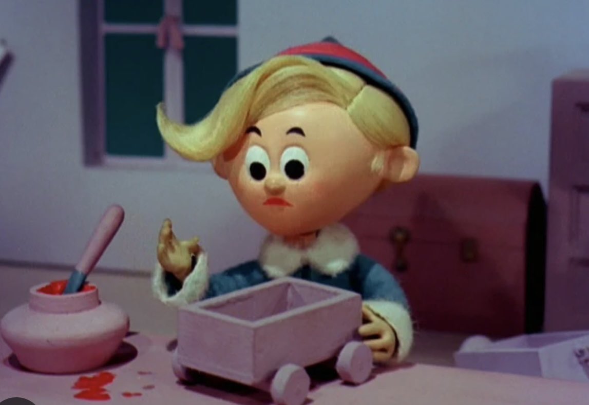 shooter412's tweet image. Bottom line…Hermey doesn’t like to make toys, he just doesn’t.
#letsmoveon
#santa