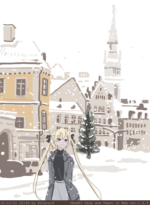 ソーニャ(キルミーベイベー) 「Stockholm #tegaki_dt 」|24のイラスト
