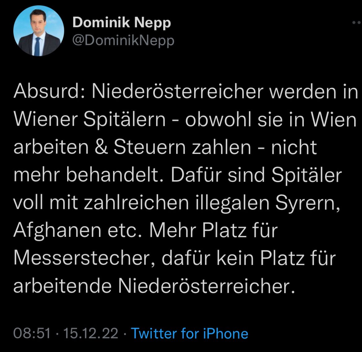 LaufhausKoenig's tweet photo. #DominikNepp wurde übrigens für diesen #Tweet gesperrt.
..abgesehen davon das es zu 100% abgrundtiefe #Fskenews sind, #Rassismus und #Hetzei sind keine #Meinung die von der #Meinungsfreiheit geschützt ist und geschützt sein sollte. Gut so. https://t.co/mOEqntwh28