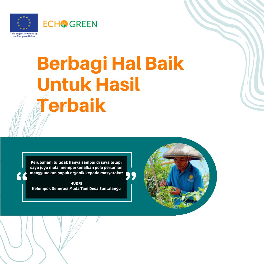 echogreen_'s tweet photo. Hudri Kelompok Generasi Muda Tani Desa Suntalangu, Kecamatan Suela, Kabupaten Lombok Timur. https://t.co/Bjz2lEHnfl