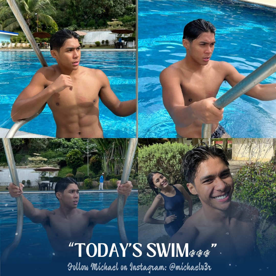 MichaelVerArmy's tweet photo. "Today's swim๐ฆ๐โโ๏ธ"
๐ธ: https://t.co/A6jWXGrUhc
Follow Michael on his SocMed accounts: https://t.co/CbW5VDkhv5
#MichaelVer #MichaelVerComaling
#MisterNationalUniversePhilippines #MIPh
#MisterInternationalPhilippines #MichaelVersArmy
#MICHAELnationaluniverse #PBBMichaelVer https://t.co/yg77hH2jGk
