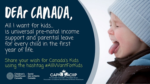 Every policy and decision made must include a child, youth and family lens. Let’s encourage decision-makers to work together across jurisdictions, departments and other spheres of influence to improve the health of children. #AllIWantForKids #12DaysOfWishes