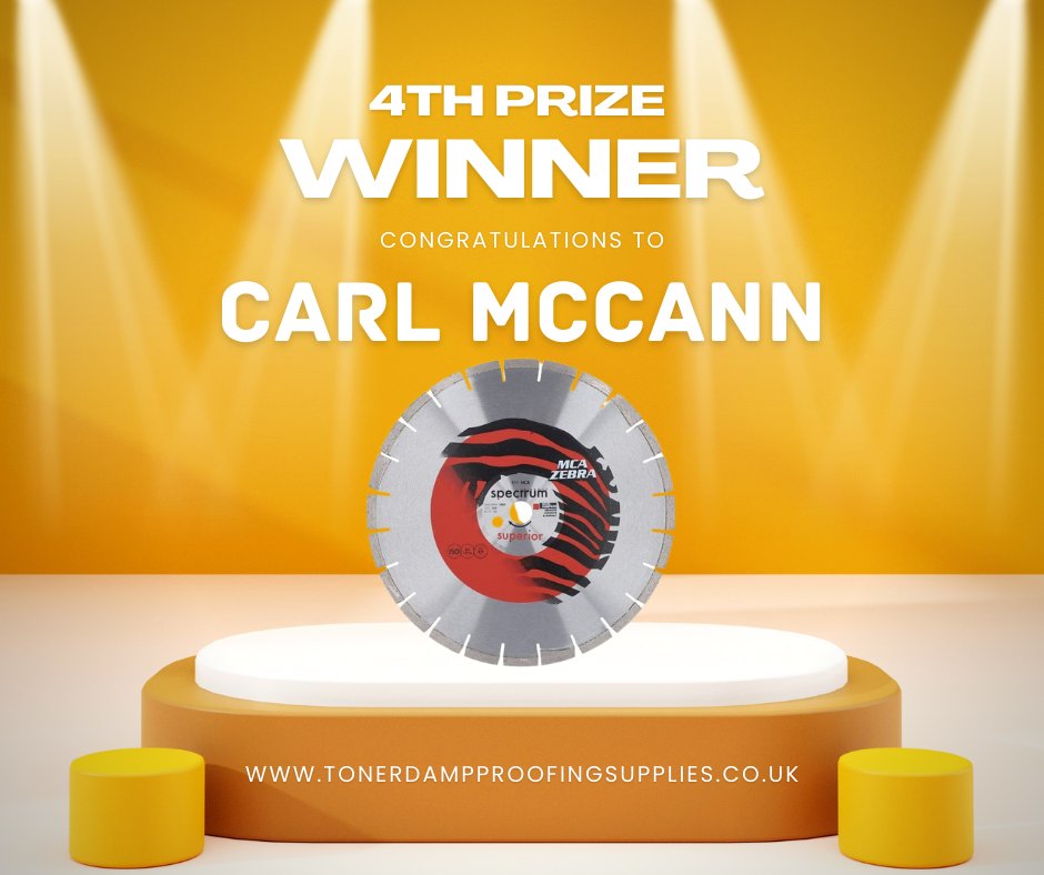 A massive THANK YOU to everyone who took part in our 10 days to Christmas competition.

A huge congratulations to Carl McCann who was selected as out 4th day winner.

Remaining days 1,2,3,5,6,9 &amp; 10 will be released throughout the rest of today!

Congratulations Carl!