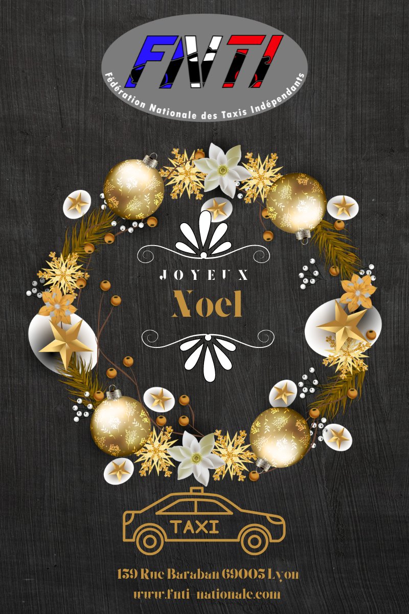 NationaleFnti's tweet photo. La FNTI vous souhaite un Joyeux Noel et de bonnes fêtes de fin d'année.Prochain rendez-vous en 2023 https://t.co/8evgvLLgQs