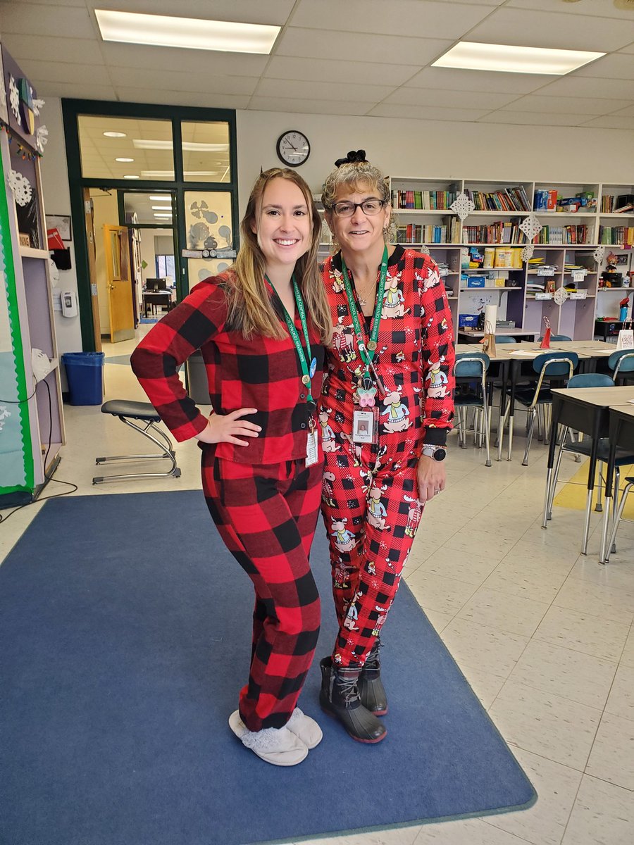 Some holiday spirit in room 142!