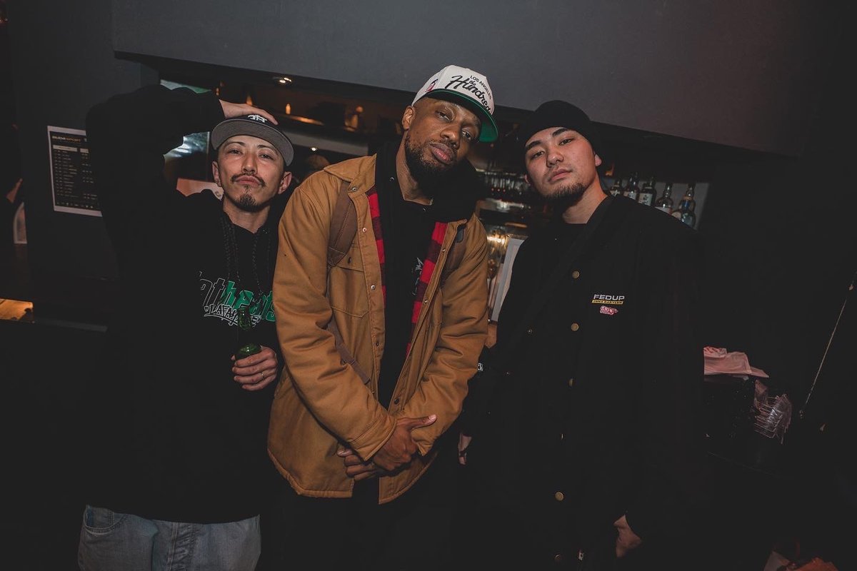 dsk095's tweet photo. BUDASPORT JAPAN TOUR 2022

世界基準のHIPHOPでひたすらに遊ぶ、贅沢な夜でした🙏
ジョインしていただいた皆様とChilyさんに最大級の感謝🔥🔥🔥

#LA2TOKYO #LafLife #AGL https://t.co/CHnx5uFFxZ