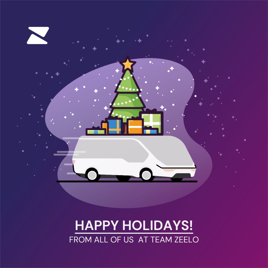 It's been an incredible year of growth and development here at Zeelo! We want to thank all of our riders, clients, operator partners, Zeeloites and thousands of drivers across the globe for joining us on this crazy journey! 

Happy Holidays from all of us at Team Zeelo!