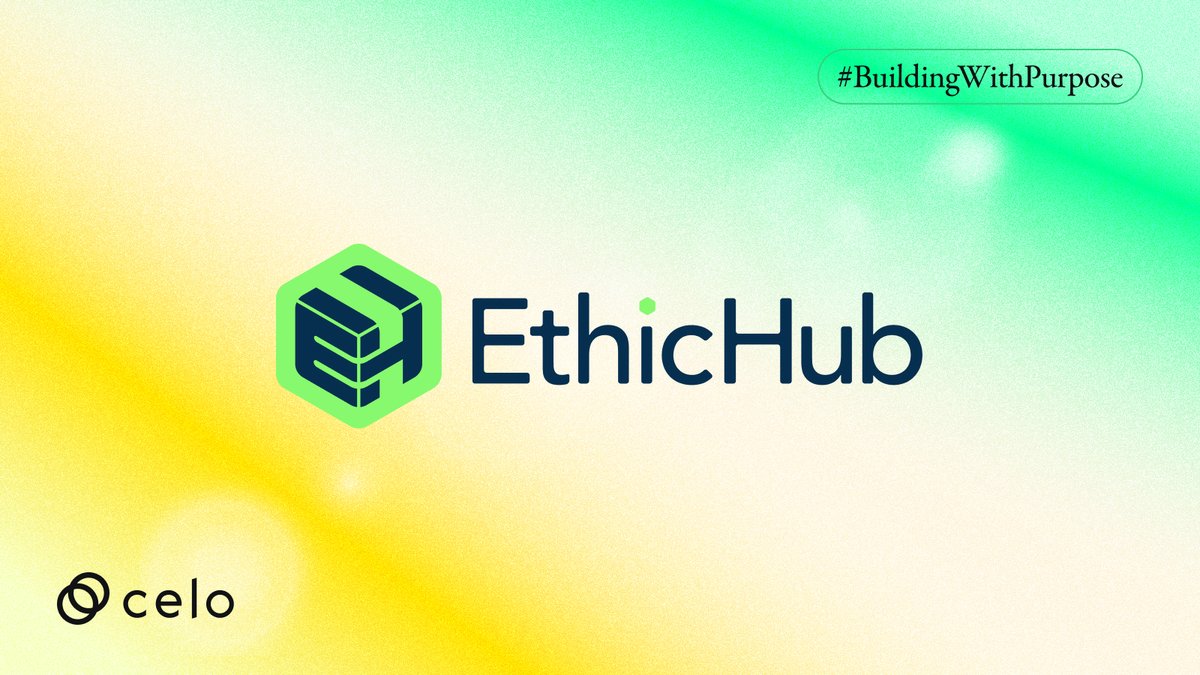Celo's tweet image. .@EthicHub is #BuildingWithPurpose for the real world. 👊

Its goal is to improve the living standards of unbanked farmers in emerging economies through their own productivity. 👩‍🌾

Learn more. 🧵⬇️