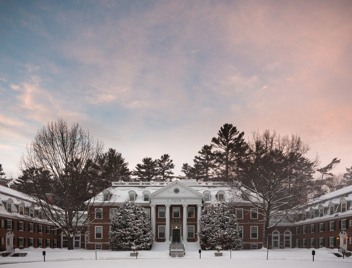 Happy Holidays! 

Tuck Executive Education will be closed for a winter break through January 2. Our team looks forward to reflecting on the year past and refreshing for 2023. We look forward to connecting with you again when we return on January 3!