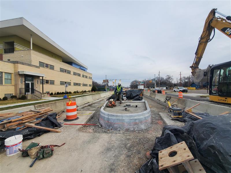 IndyGoBus's tweet photo. We’re building something special on Indy’s East side #PurpleLineProgress https://t.co/oP6OuICpi4