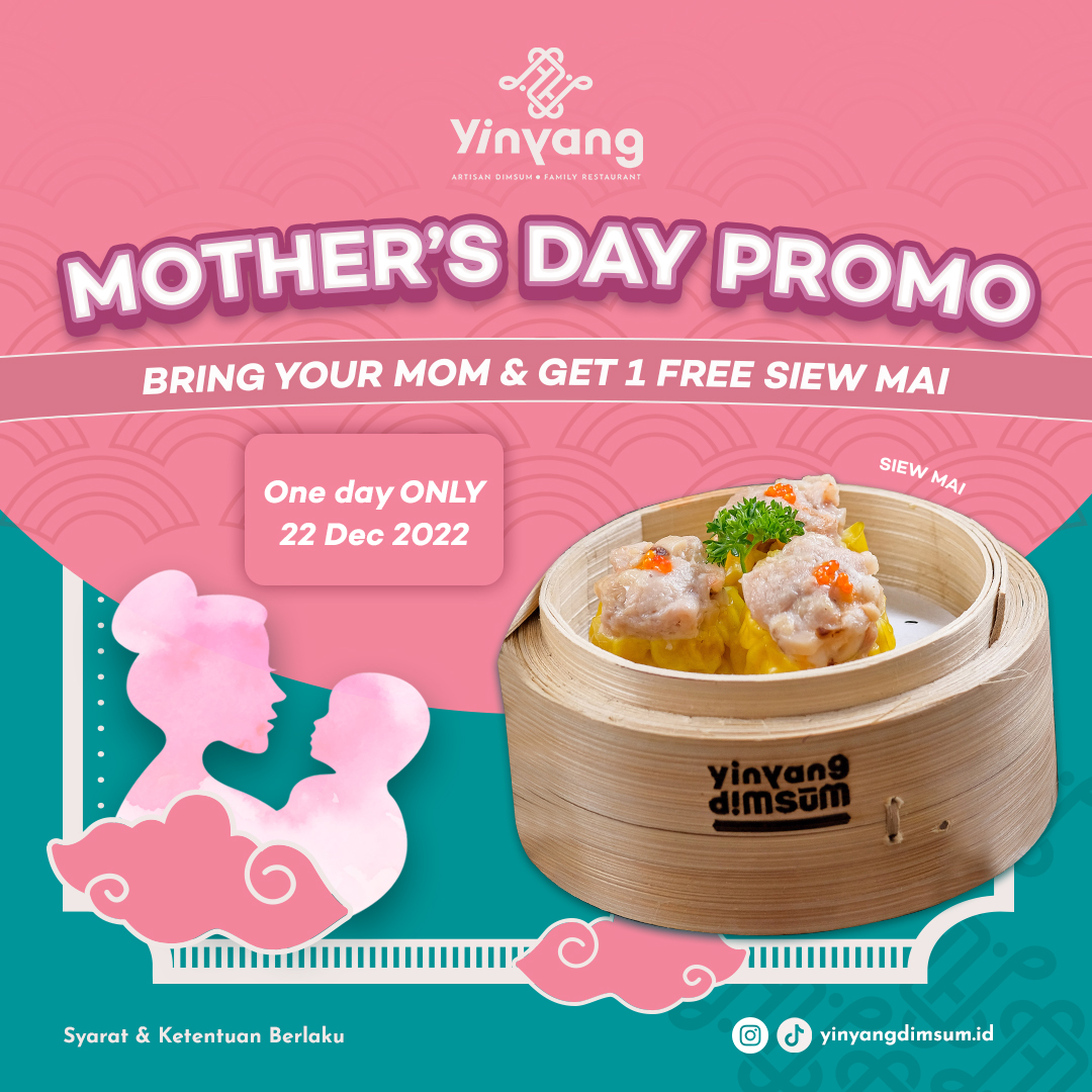 PondokIndahMall's tweet photo. ◇ MOTHER’S DAY PROMO ◇
When you are looking at your mother, you are looking at the purest love you will ever know❤️
Treat your mom with our special gift!
Bring your mom and get 1 FREE Siewmai from us!
T&C applied
#NextLevelDimsum by #YinYangArtisanDimsum
#NoPorkNoLard https://t.co/rltYIrxALw