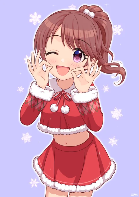 ミニスカサンタ姿の椎名法子リクエストありがとうございました#Skeb 