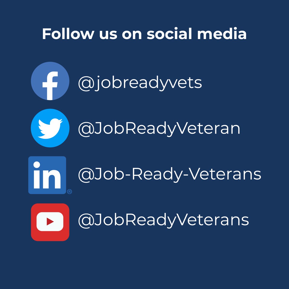 Operation: Job Ready Veterans tweet media