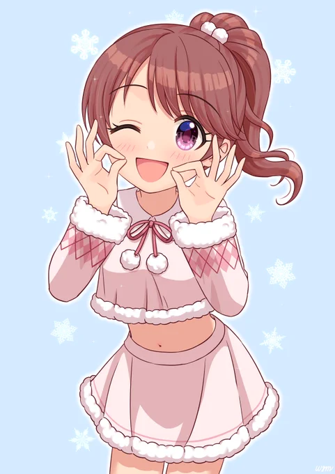 ミニスカサンタ姿の椎名法子リクエストありがとうございました#Skeb 