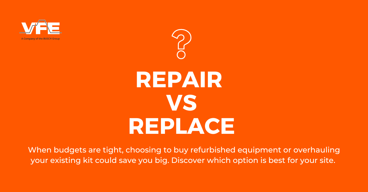 vfeuk's tweet photo. Overhauling your existing equipment could save you big 💰. Discover which option is best for your organisation by reading our article: https://t.co/E7ty5oMAeo

#refurbishedequipment https://t.co/AylcB2m08J