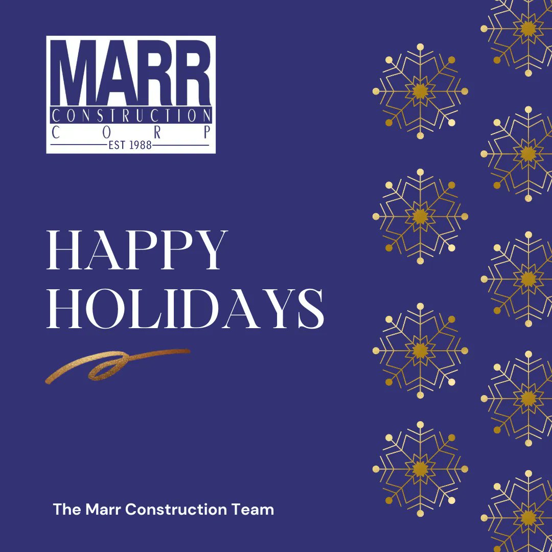 MarrConstruct's tweet photo. Happy Holidays from the Marr Construction Corp Team!
Click here to see 2022 in pictures: https://t.co/xgNqCXWwhM 

#HappyHolidays #HNY2023 #holidayseason #familytime #beautifulrenovations https://t.co/3GYkAsIX9D