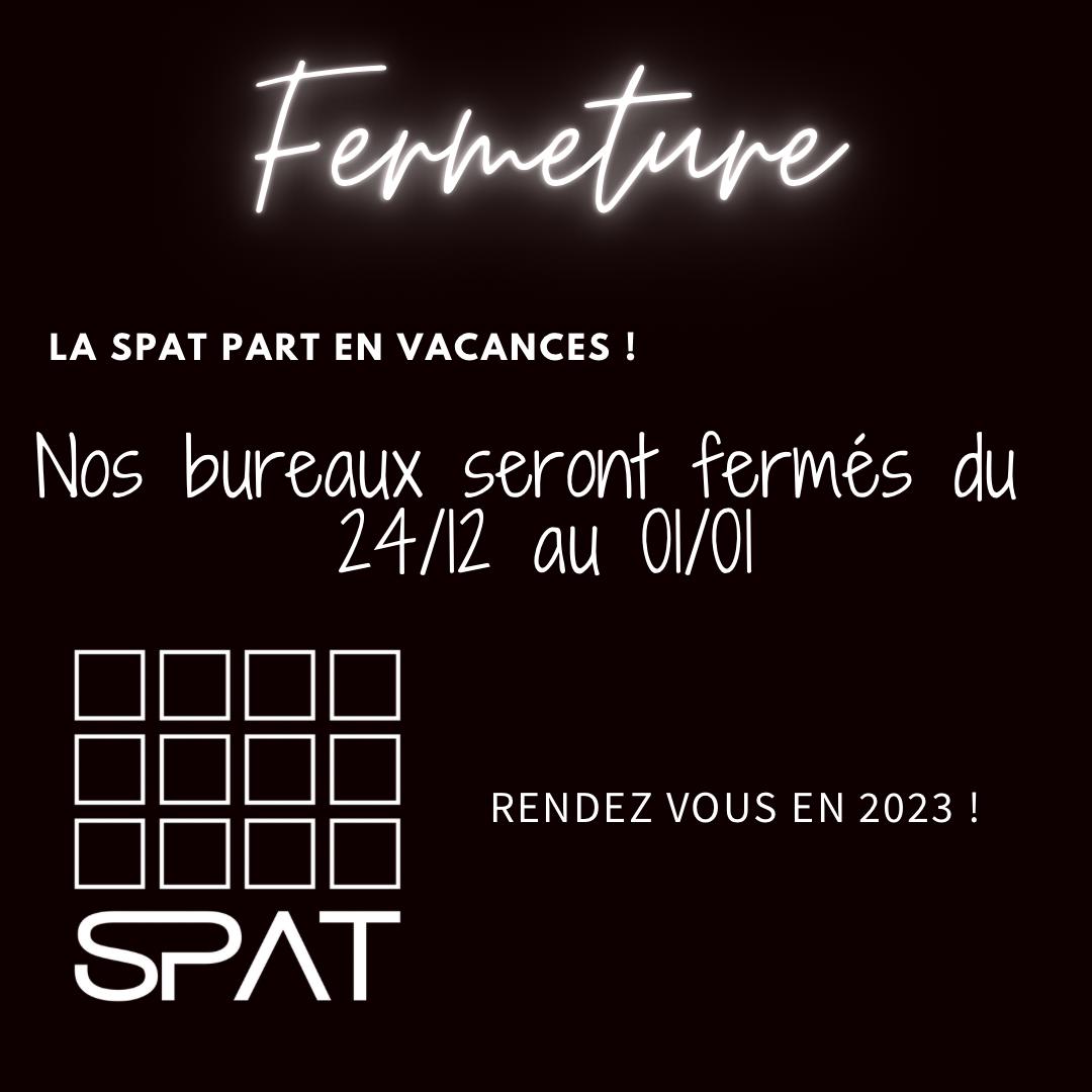 GroupeSpat's tweet photo. La SPAT part en vacances ! On se retrouve dès le 02 janvier 2️⃣0️⃣2️⃣3️⃣ ! 🎉
#spat #groupespat #salon #congres #partenaire #ensemble #coordination #optimisation #organisation #événementiel #event #accompagnement https://t.co/kcsIlvbnDB