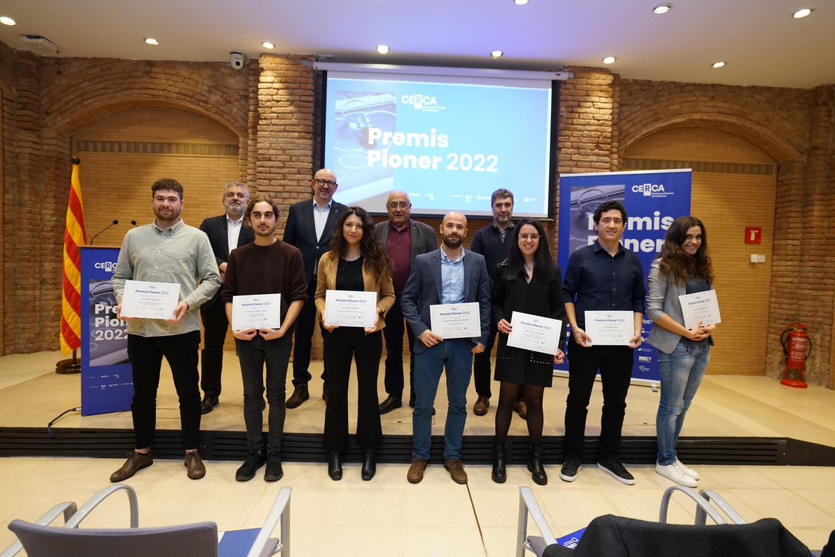 iCERCA's tweet photo. Avui hem lliurat els #PremisPioner en un acte presidit pel #conseller @quimnadal i que ha reunit a guardonats, familiars, directors de centres i membres del patronat de CERCA.
➡️Trobareu la informació dels projectes guardonats en aquest enllaç:
https://t.co/FRjkMEBxSc

#SomCERCA https://t.co/DH4tfdfcuL