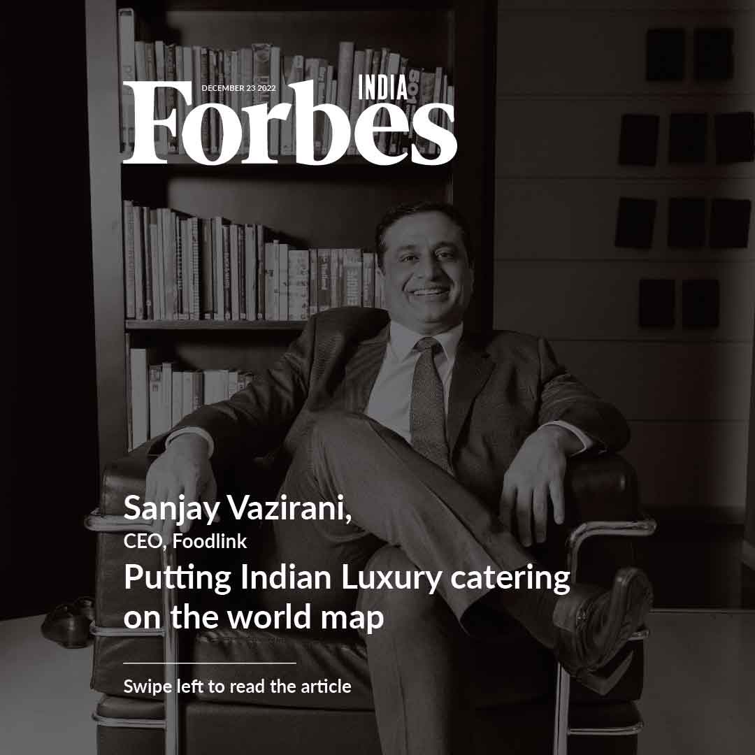 Sanjayvazirani9's tweet photo. #Featured in @ForbesIndia 
The journey of entrepreneurs is full of ups &amp; downs. Behind this journey are thousands of Foodlinkers who give their all, clients who trust us with their most important moments + friends &amp; family who stand by. https://t.co/q2dzOTJtKe