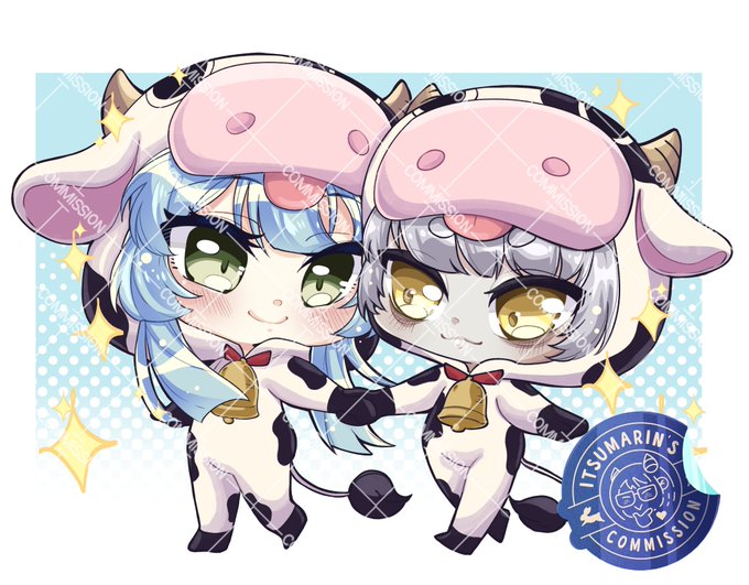 「cow print tail」 illustration images(Latest)