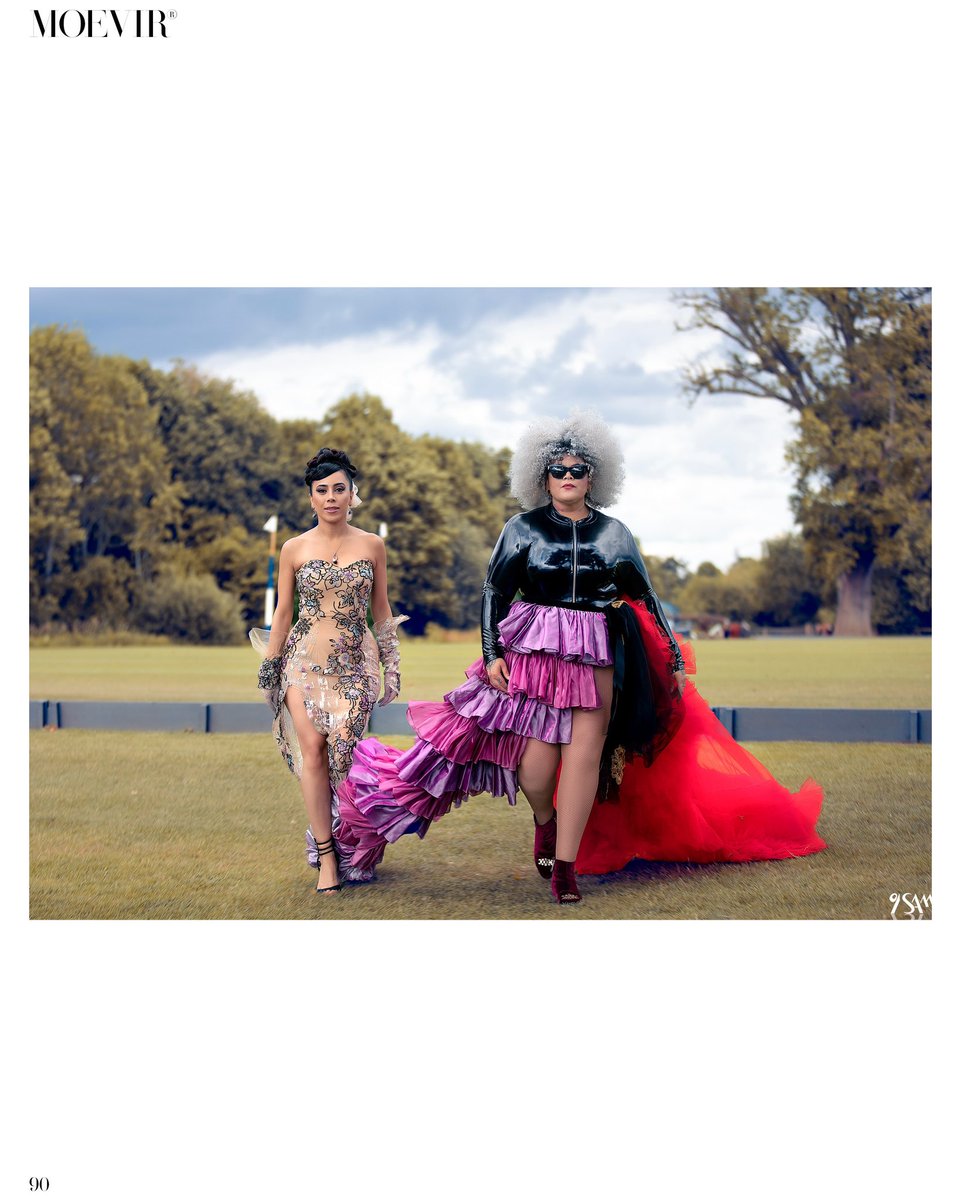 Samira1Ebrahimi's tweet photo. @samira1ebrahimi x @asia_cup_polo collaboration. 
Queens @mariburelle &amp; @samiraebrahimiofficial wearing #samiraebrahimi ⭐️
Thank you @MoevirMagazine for this amazing publication 🙌🏻 https://t.co/S06nX0uqIr
