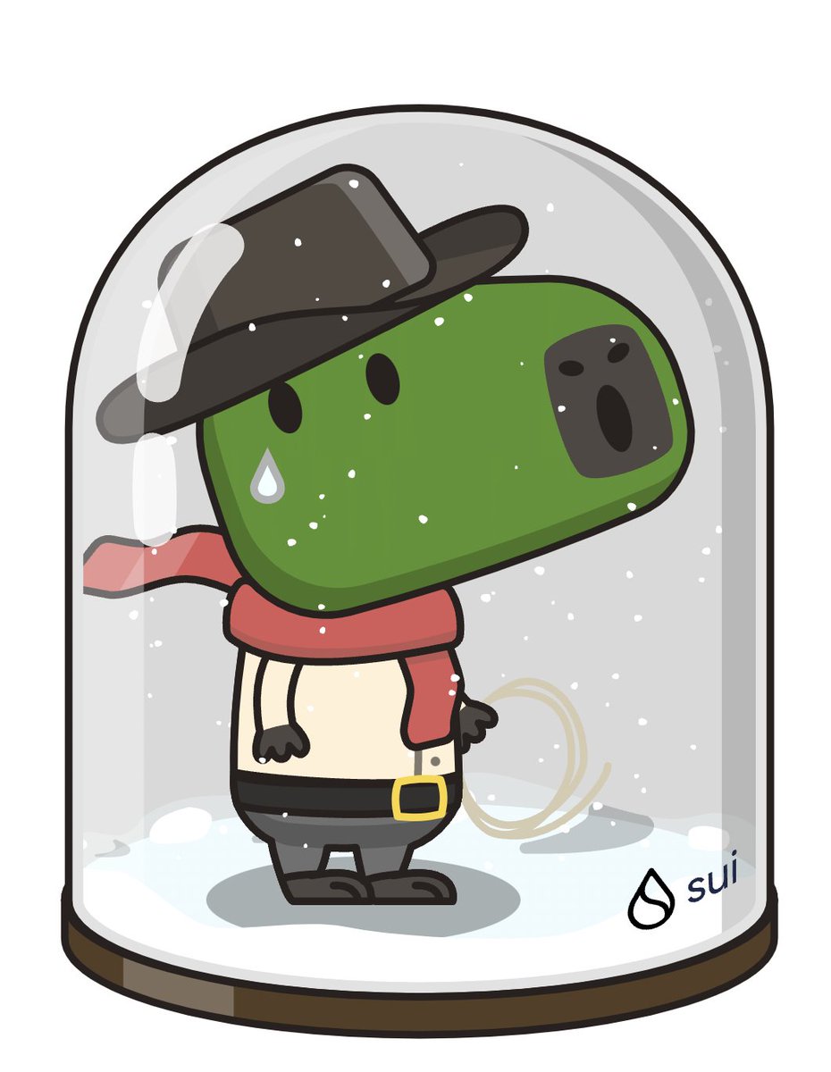<a href="/SuiNetwork/">Sui</a>
💎 #CapyHolidays 

🧵/1

He is CapyRango. He is a huge fan of johny depp's movie rango. He is the sheriff of Capy Land. 
He has to check whether everything is going well in his Capy Land and people are happy and enjoying christmas.