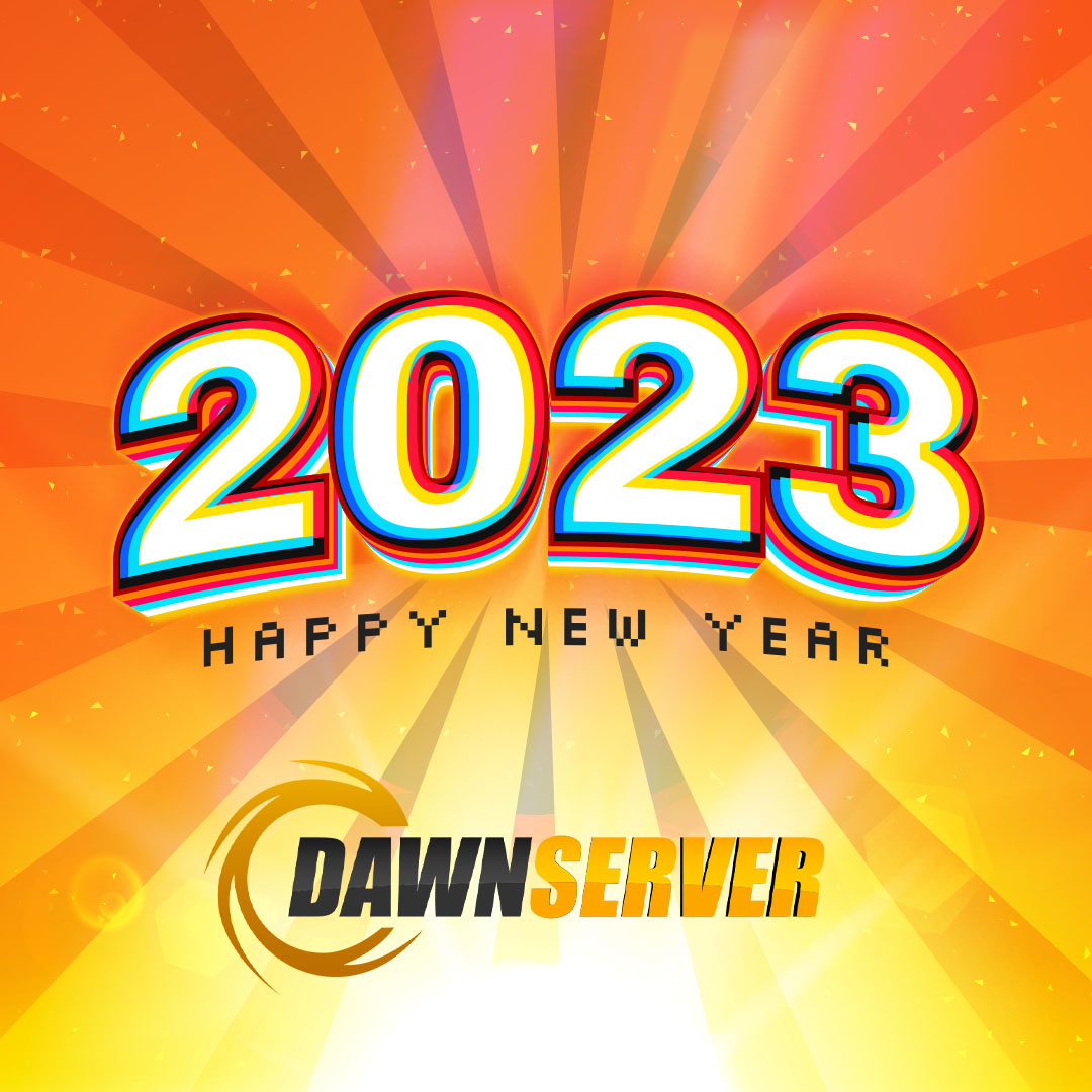 Liebe Gamer/-innen, ein fantastisches Jahr fürs Gaming verabschiedet sich um Platz für ein neues Jahr voller Gaming-Wunder zu schaffen. 2023 steht vor der Tür und wir von DAWN-Server wünschen euch und euren Liebsten einen guten Rutsch und einen erfolgreichen Start ins neue Jahr.