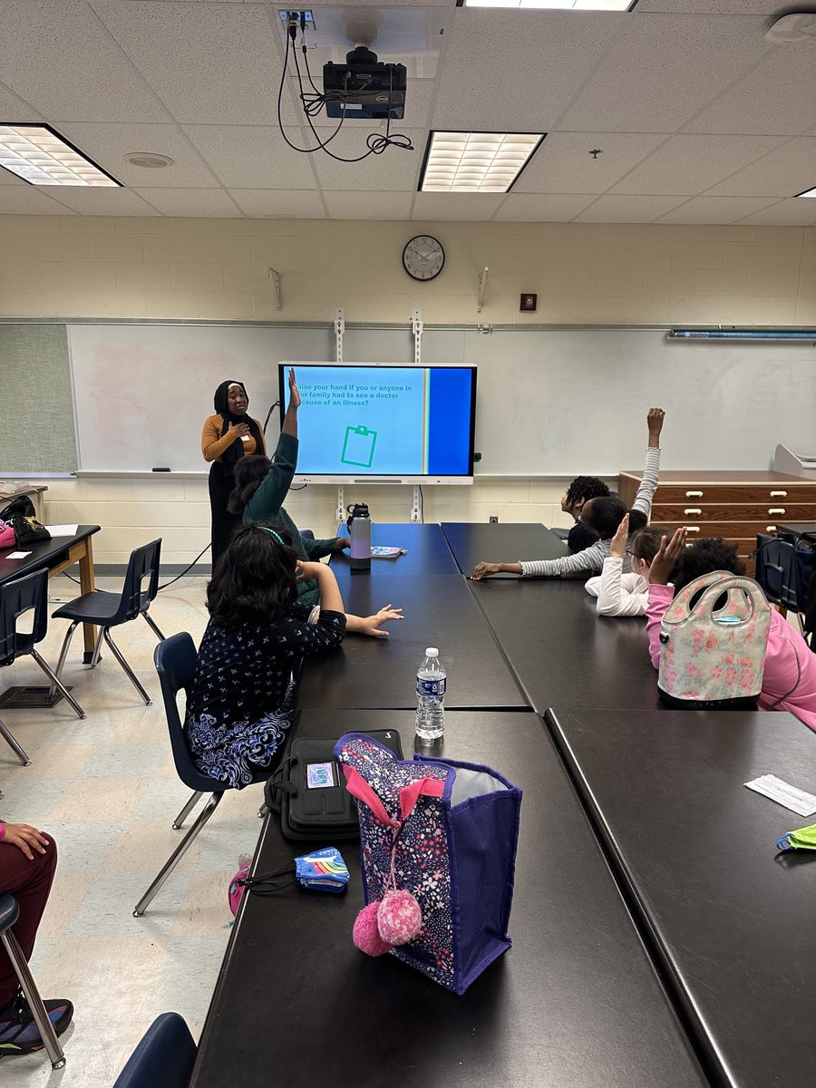 ⁦<a href="/NorthviewES/">Northview ES-PGCPS</a>⁩ TAG students enjoyed their visit from a clinical microbiologist this week! ⁦<a href="/PGCPSTAG/">PGCPS TAG OFFICE</a>⁩