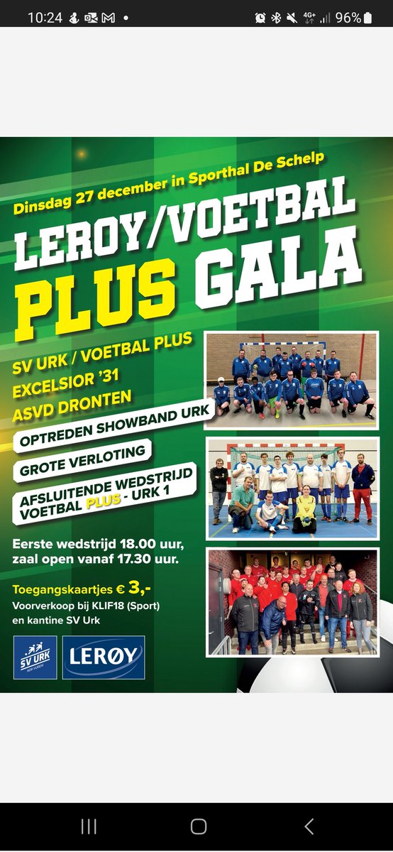 Sportvereniging Urk (@svurk) on Twitter photo 