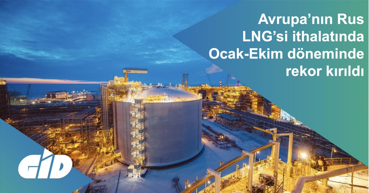 Avrupa’nın Rusya’dan deniz yoluyla doğalgaz ithalatında rekor kırıldı. Avrupa’nın tankerlerle taşınan Rus LNG’si ithalatında Ocak-Ekim 2022 döneminde geçen yılın aynı dönemine kıyasla %42 artış yaşandı. ​#lng #doğalgaz on.ft.com/3WFn5sn