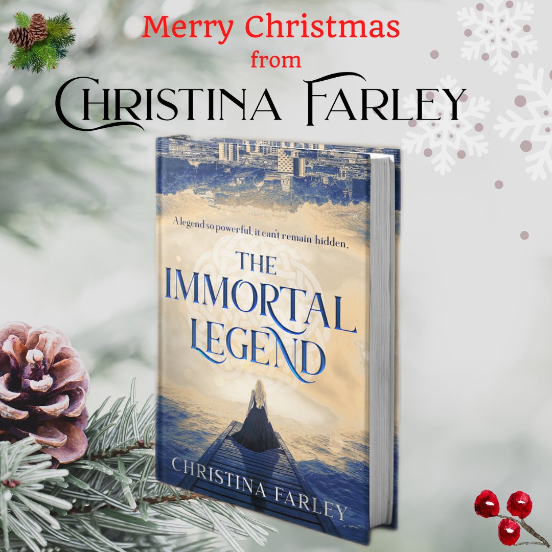 ChristinaFarley's tweet photo. I’m thrilled to announce that THE IMMORTAL LEGEND is live! Merry Christmas to my newsletter subscribers because this is my gift to you! Check your email to access your free book. If you’re not a subscriber, sign up and get your FREE copy here: https://t.co/8LA6OvXM5T #instafree https://t.co/iFeUoQFwmj