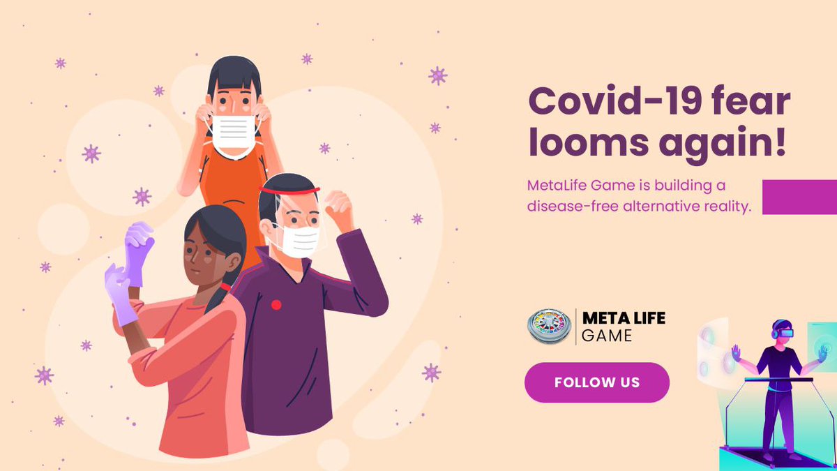 _Metalifegame_'s tweet photo. Covid-19 fear looms again! #BF7Variant can be highly infectious.
People are now realising how important #Metaverse is to escape a pandemic-burdened.
#MetaLifeGame is building a disease-free alternative reality.
We're headed into the metaverse to do almost anything imaginable. https://t.co/IAwLyvGbFm