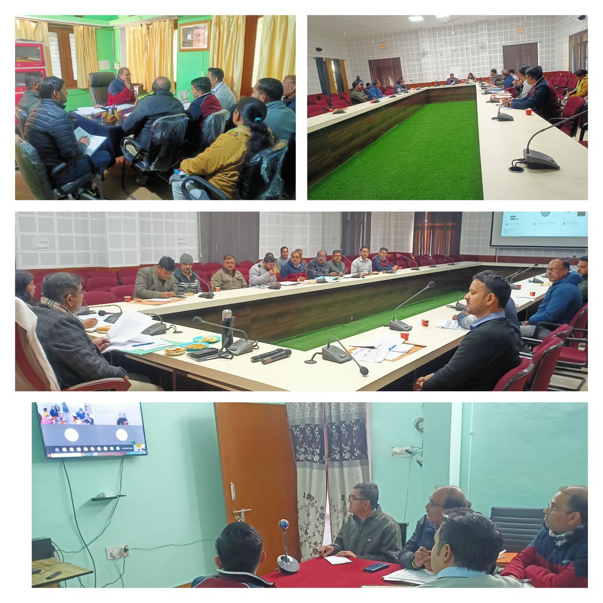 REAPBageshwar's tweet photo. Inhouse meeting discussion on AWPB, Meeting with CDO Sir and DDO Madam key discussion on #GoatValley #CCLlinkage #LakhpatiDidi scheme,Online meeting chaired by PD Madam key points were #AWPB #UltraPoorPackage #Incentives
@basava_ias
@CDOBageshwaroff
@REAPUttarakhand
@nitikakh22 https://t.co/BYNV8CvLKI