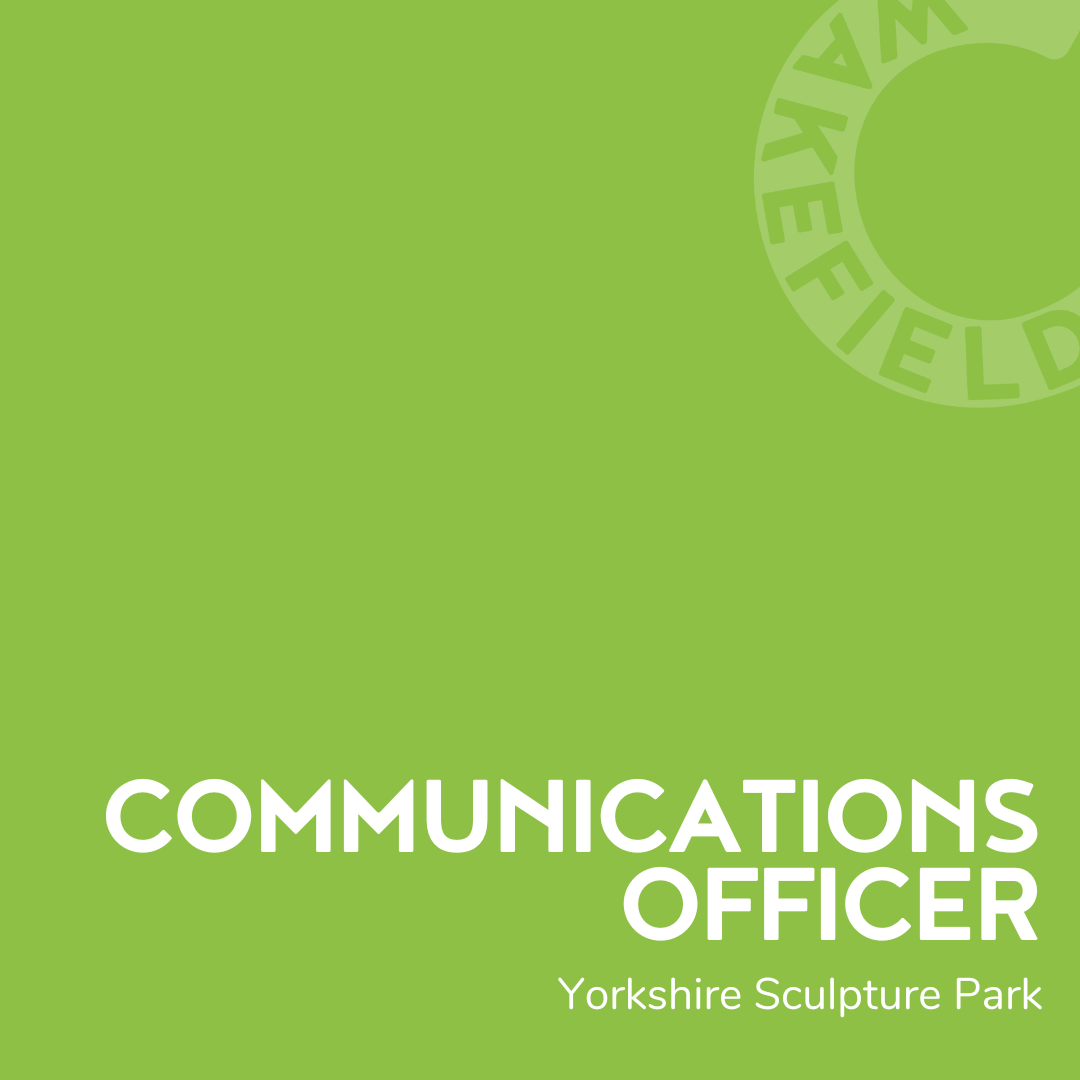 Creative Wakefield (@createwakefield) on Twitter photo Does joining the <a href="/YSPsculpture/">Yorkshire Sculpture Park</a> Marketing and PR Team sound like your dream job?
Apply for the Communications Officer Maternity Cover role, to help build and maintain YSP’s regional, national and international profile!
tinyurl.com/4r2wmt4e Does joining the <a href="/YSPsculpture/">Yorkshire Sculpture Park</a> Marketing and PR Team sound like your dream job?
Apply for the Communications Officer Maternity Cover role, to help build and maintain YSP’s regional, national and international profile!
tinyurl.com/4r2wmt4e